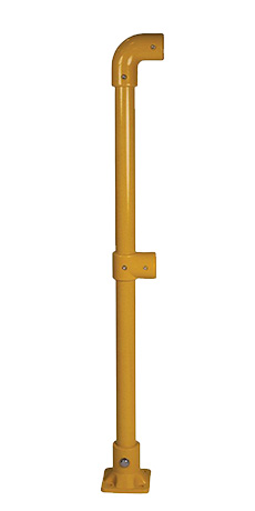 Yellow GRP Handrail Fittings