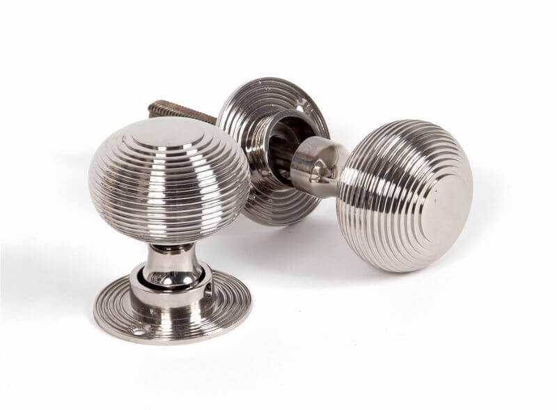 Anvil 83636 Nickel Beehive Mortice/Rim Knobs