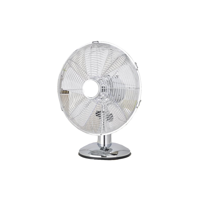 Status 12 Inch Three Speed Oscillating Desk Fan