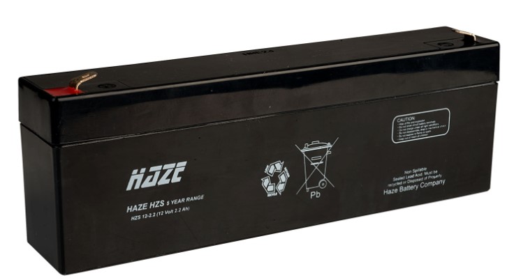 HZS12-2.2, 12 Volt 2.2Ah