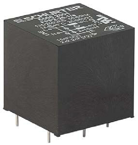 5500.2001 FPP2 Series 1A 250 V ac 60Hz Through Hole RFI Filter&#44; with Pin Terminals
