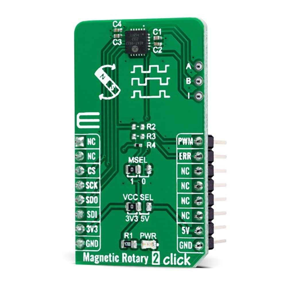 Magnetic Rotary 2 Click Board