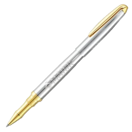 Sterling Classic Rollerball Pen - Silver - Gold
