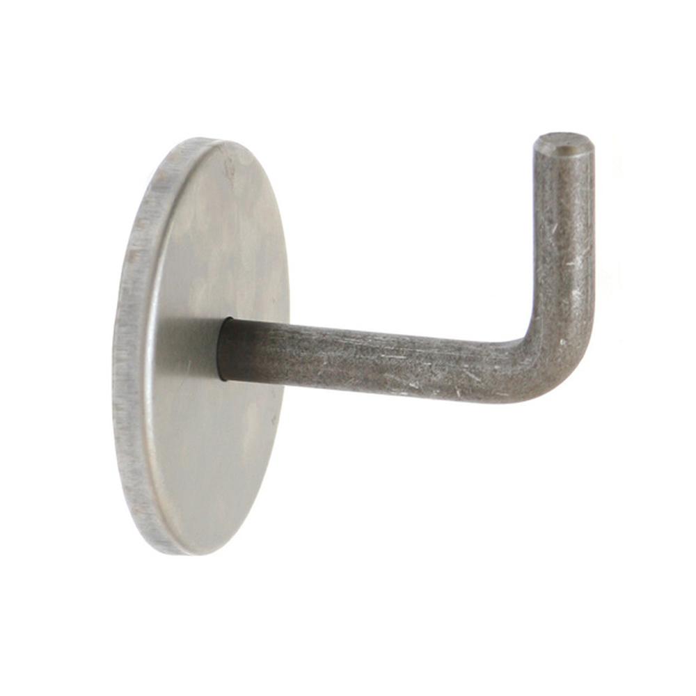 Handrail Bracket 76mm Self ColourComplete With Cover Plate - Mild Steel