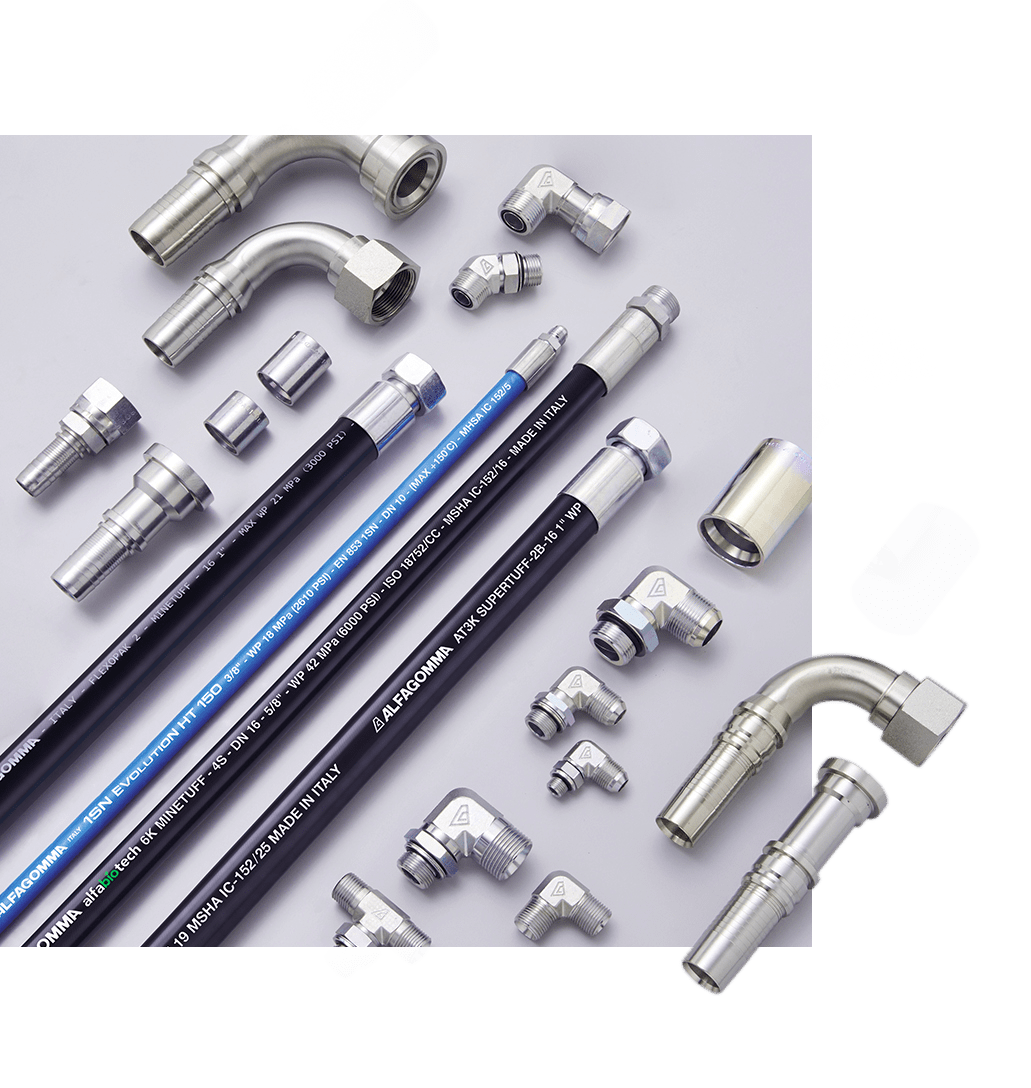 Alfagomma Hydraulic Fittings and Adapters