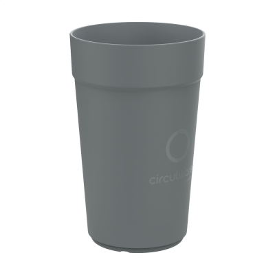 CIRCULCUP 400 ML in Stone Dark.