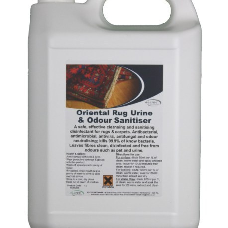 Stockists Of Oriental Rug Urine & Odour Sanitiser (5L) For Professional Cleaners