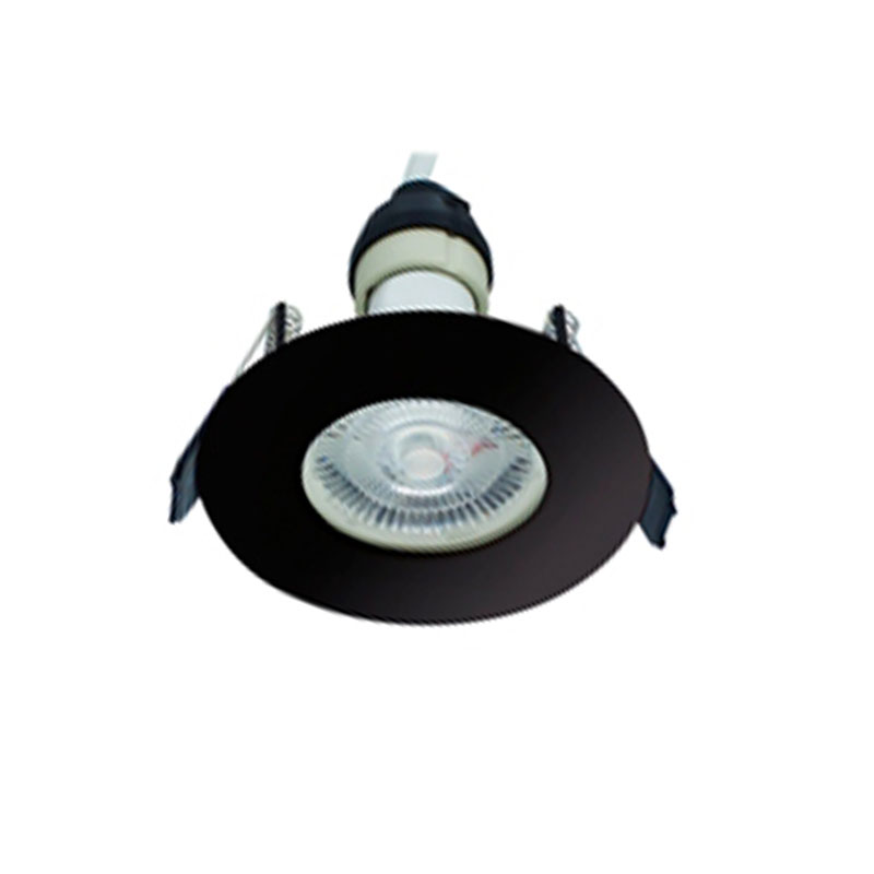 Integral EvoFire Fire Rated GU10 Downlight Black