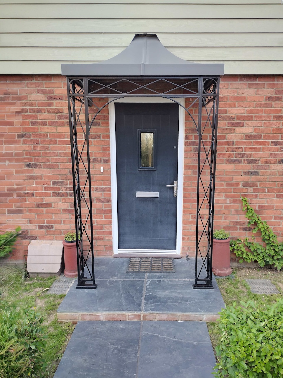 Regency Light Ironwork Porch