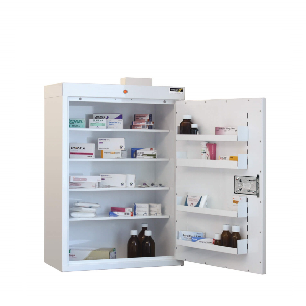 Medicine Cabinet with 4 Shelves 60cm Wide