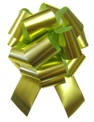 Pull Bows - 32mm - MATT METALLIC GREEN (pk10)