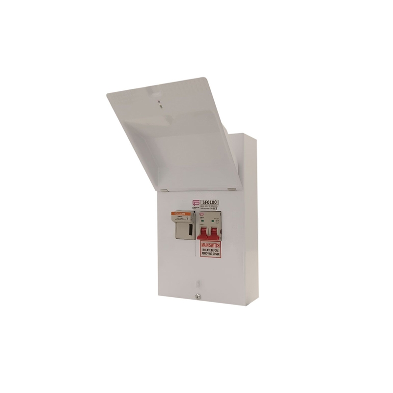 FuseBox 100A Fused Switch with T2 SPD