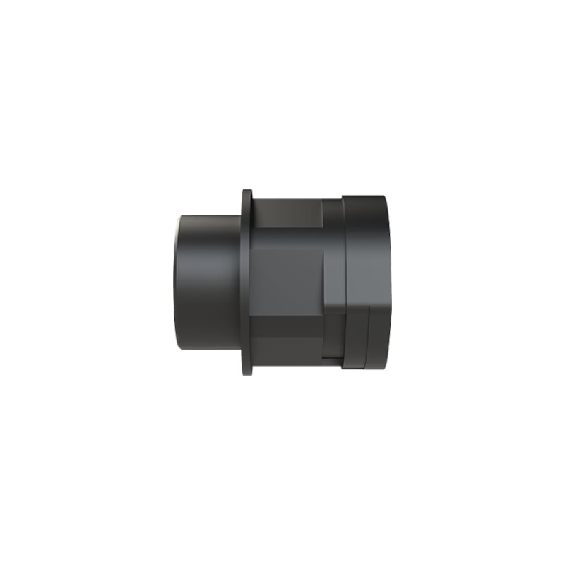 ABB ALNDM406 - 2 Straight Connector Black 40mm IP66