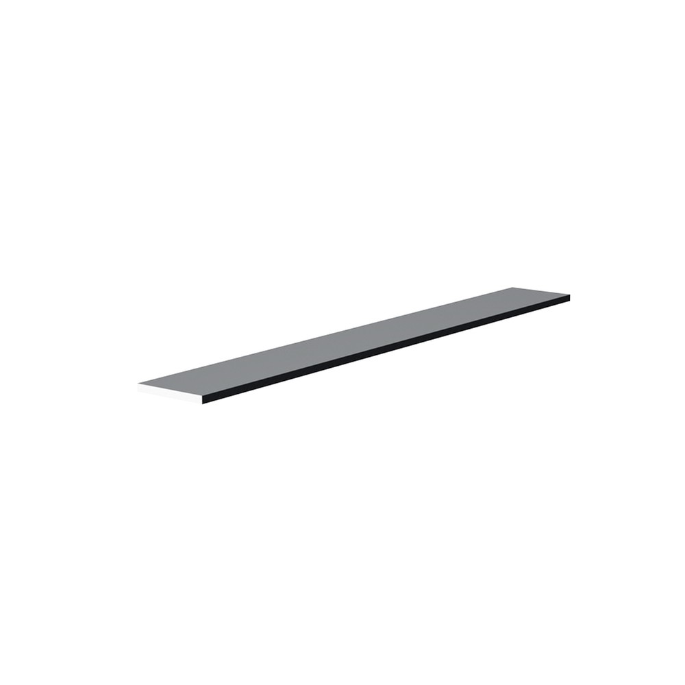 Flat Bar 50 x 50 x 1800mm Long - Black Gloss Aluminium