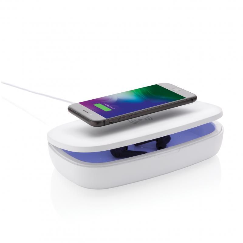 UV-C Steriliser Box with 5W Wireless Charger