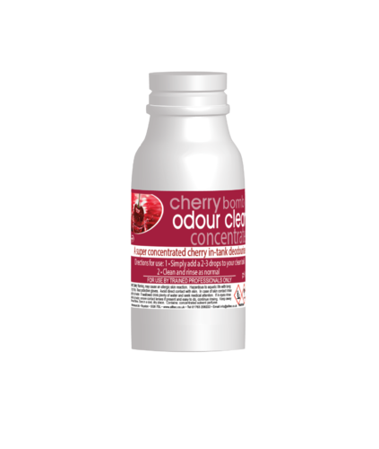 Stockists Of Odour Clear Cherry Bomb (100ml) For Professional Cleaners