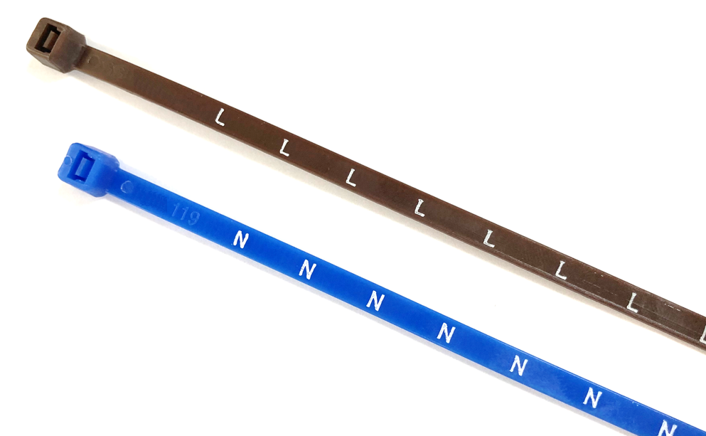 N, L & L1-L3 Electrical Cable Ties