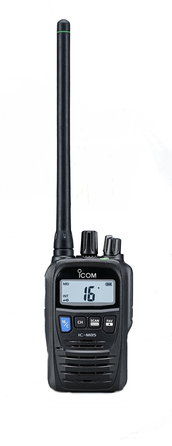 IC-M85E Handheld Marine VHF Radio