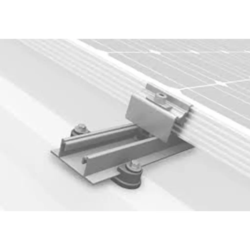 1 panel x 1 row LANDSCAPE roof fixing kit