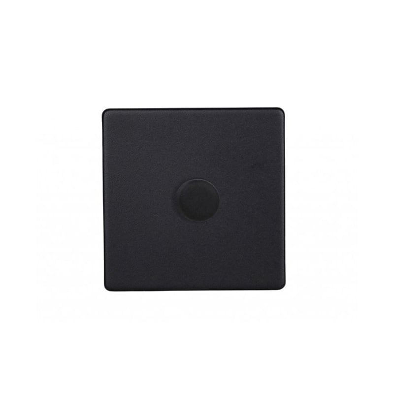 Varilight Urban V-Pro 1G LED Dimmer Matt Black Varilight Screw Less Plate