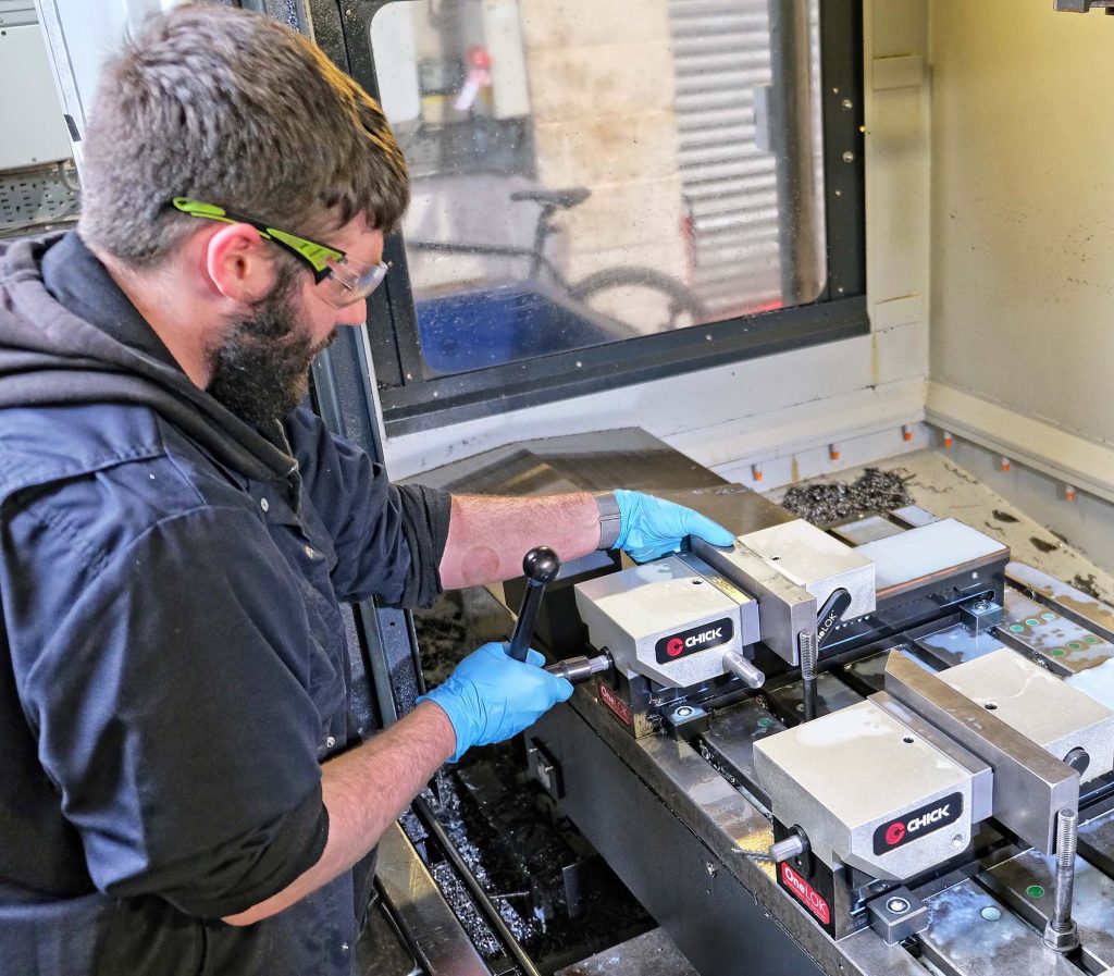 WORKHOLDING UPGRADE DOUBLES PRODUCTIVITY