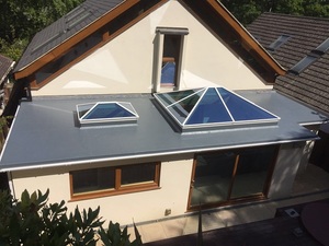 Slim Profile Aluminium Roof Lanterns