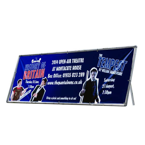 Outdoor Heavy Duty Single Sided Portable Banner Frame