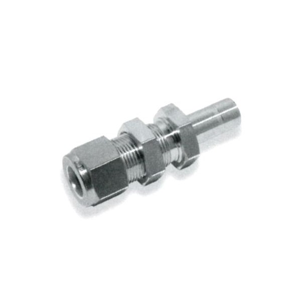 3mm OD Hy-Lok x 3mm Standpipe Bulkhead Reducer 316 Stainless Steel