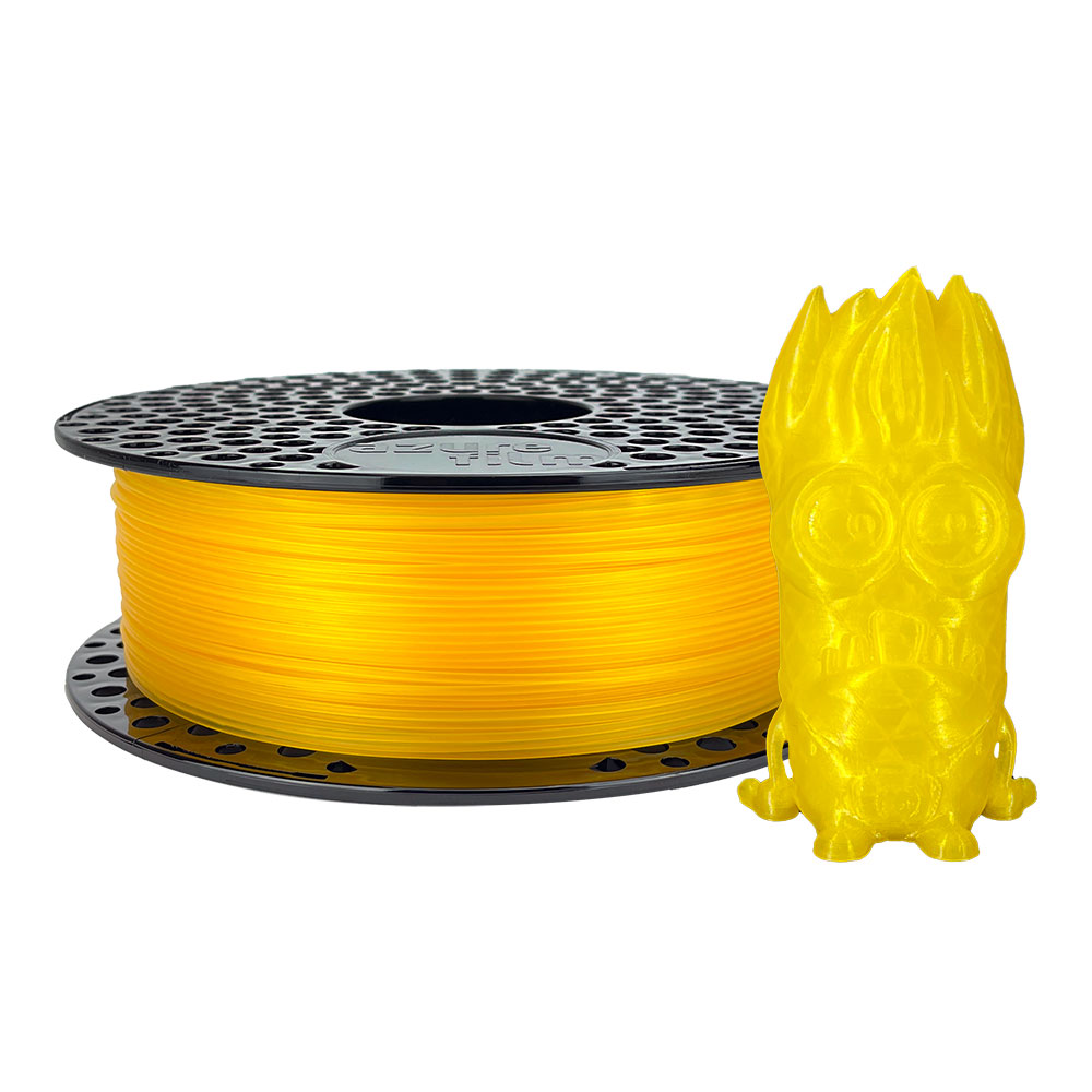 AzureFilm Transparent Yellow PLA 1.75mm 1Kg