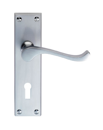 DL54SC Victorian Scroll Lever Lock SC