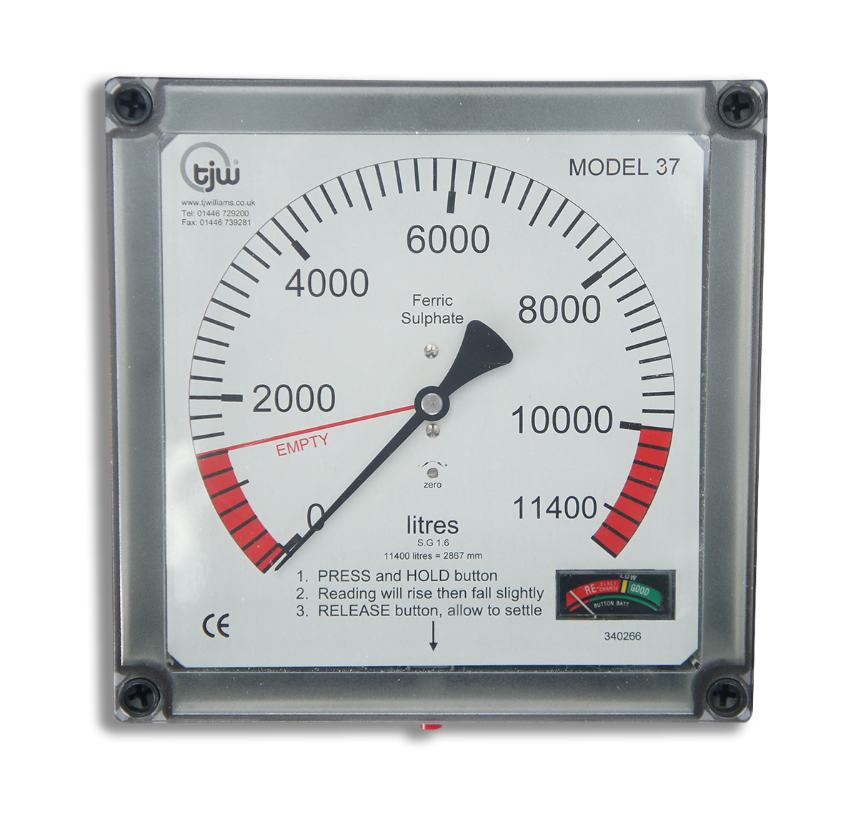 Mains-Operated Tank Level Monitoring Systems