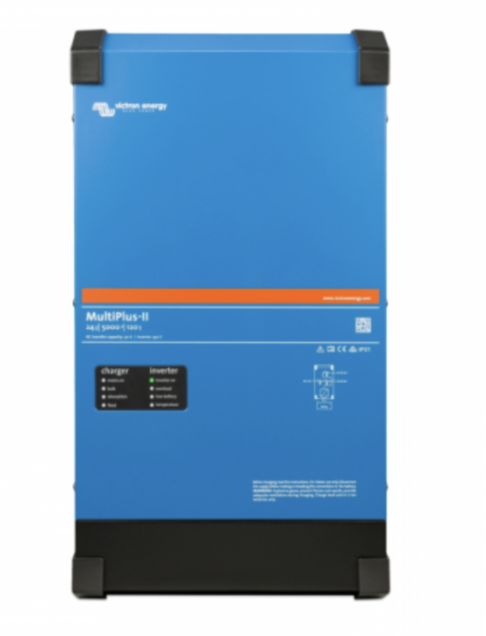 Victron Multiplus-Ii 5000Va 24V Inverter With 120A Charger 24/5000/120-50 230V