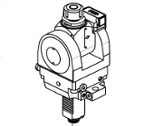 Radial driven tool offset
