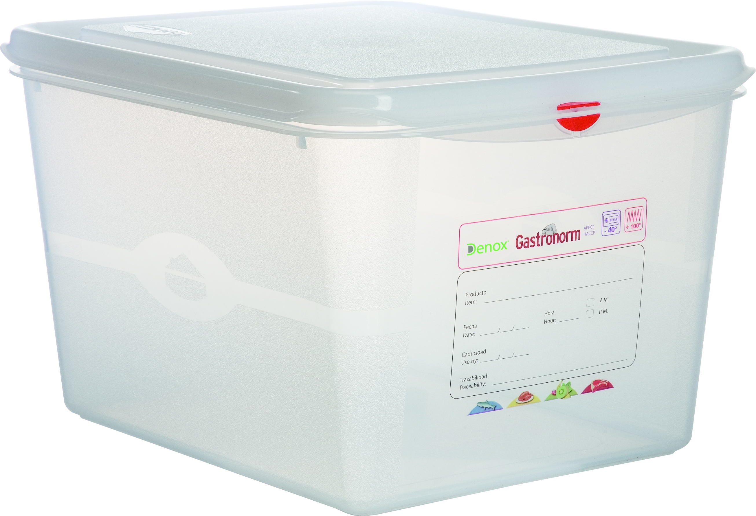 Airtight Gastronorm Food Grade Container 1/2 12.5 Litres