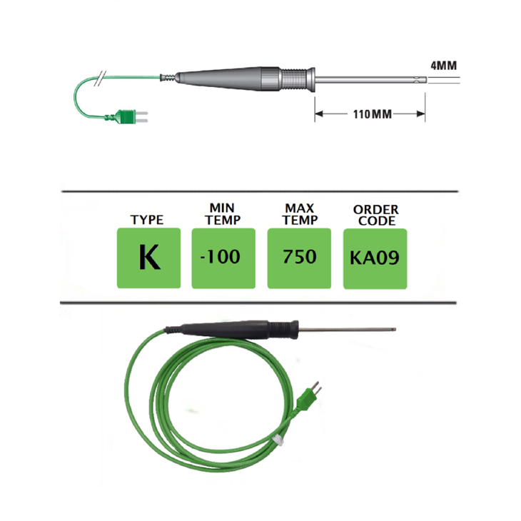 KA09 K Type Still Air Probe