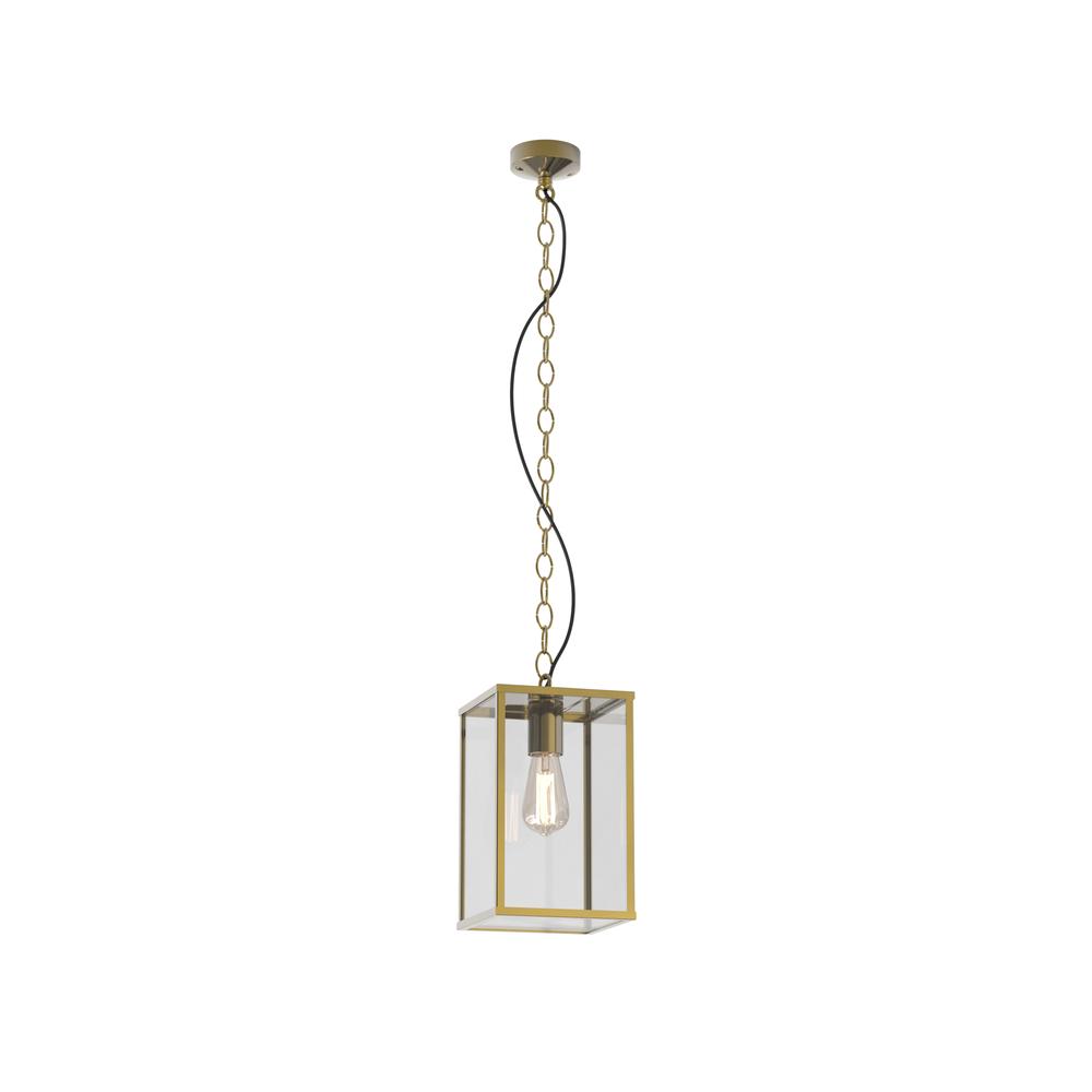 Astro Homefield Pendant 240 Natural Brass Pendant Light