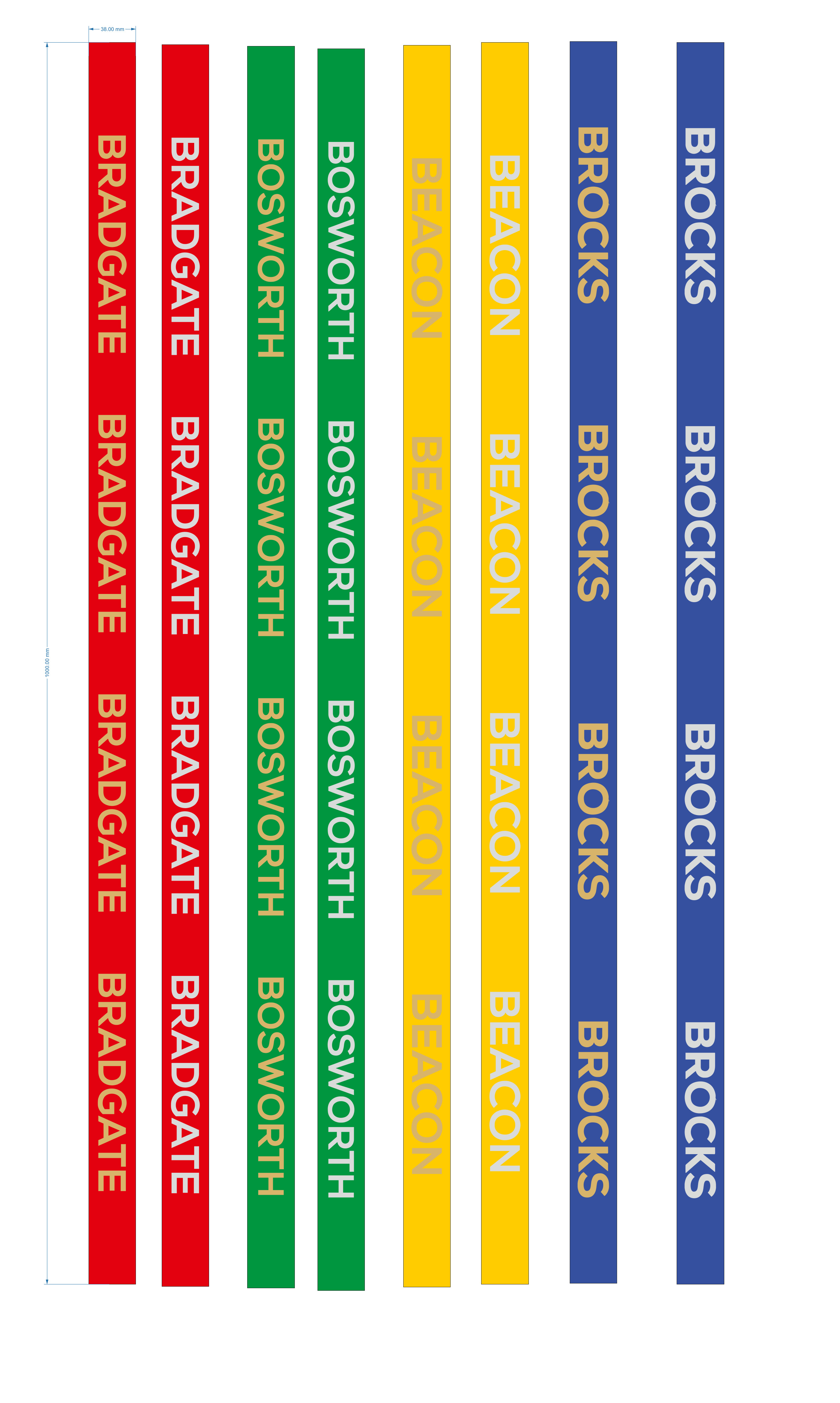 Trophy Ribbons for Sports Events