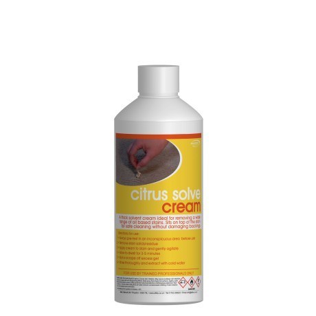 Stockists Of Citrus Solve Cream (500ml) For Professional Cleaners