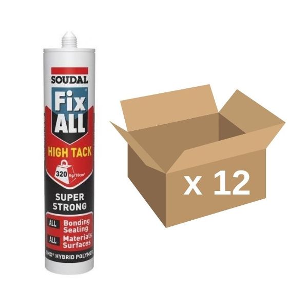 Fix All High Tack Grey 290ml (Box of 12)