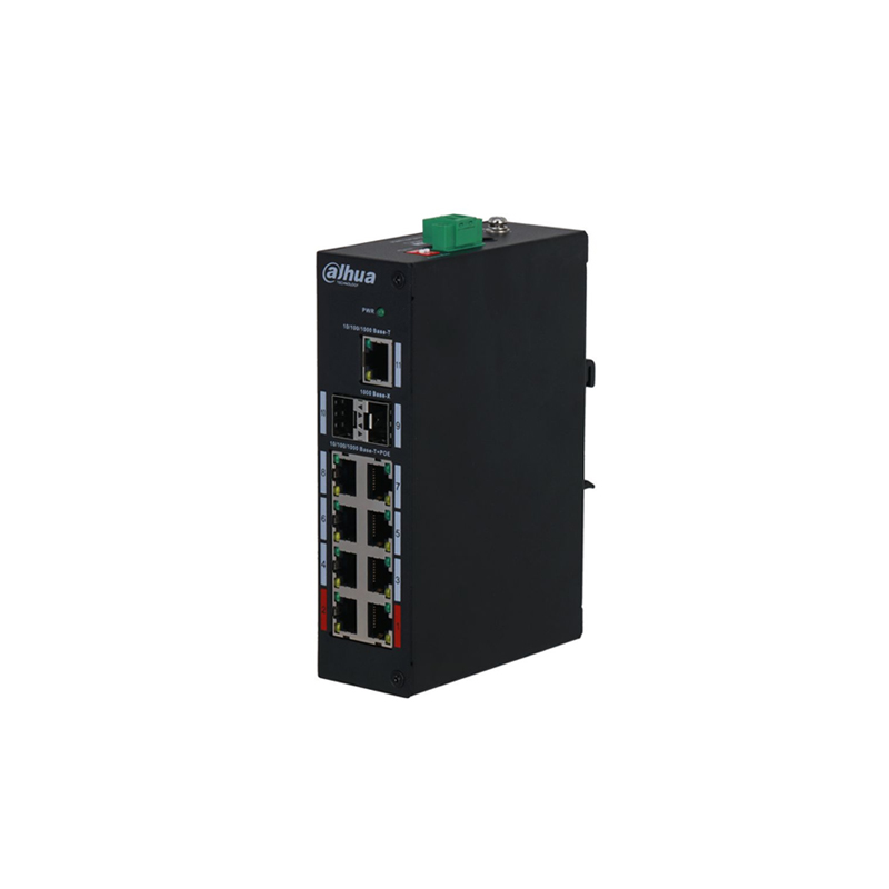 Dahua 11-Port Unmanaged Desktop Switch With 8-Port PoE