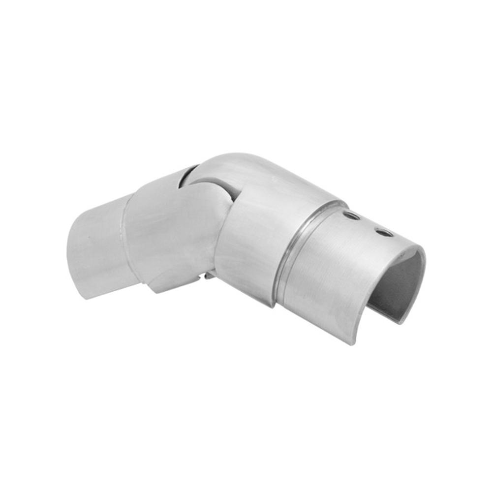 Adjustable Connector - Downwards S/S 316For Split Tube 42.4mm Fix