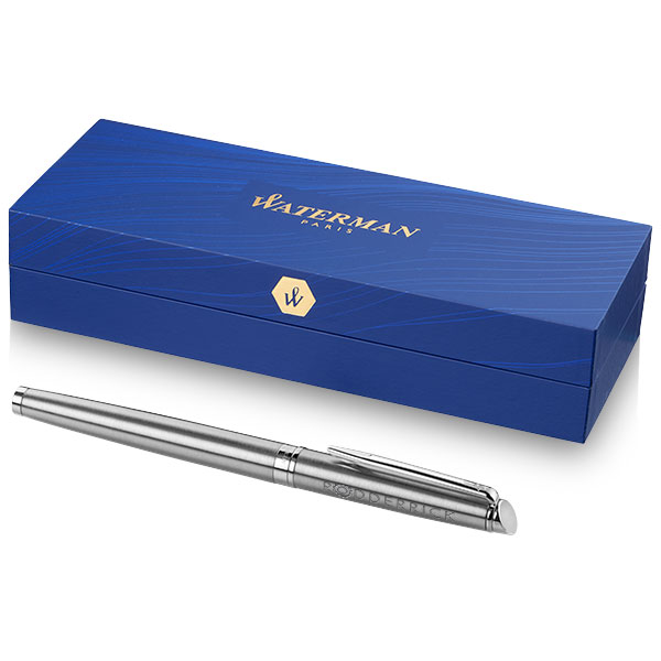 Waterman Hemisphere Steel Rollerpen - Engraved