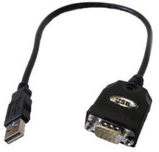 USB-RS232CONV-E USB - Serial D9 RS232E Converter on 45 cm Cable