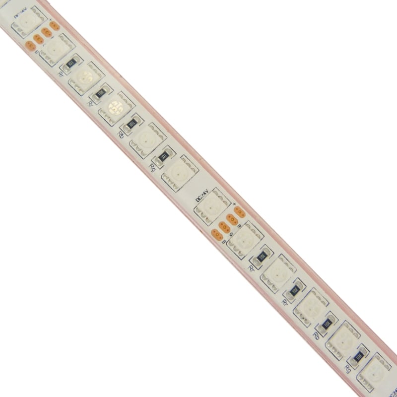LED Strip Tape IP68 RGB 24V 96 LEDs/M Colour Changing