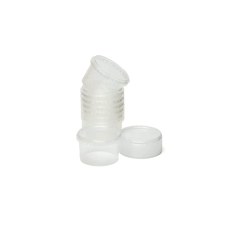Tamper Evident Container 280ml with lids- TEP280 cased 744 bases + 744 lids For Hotels