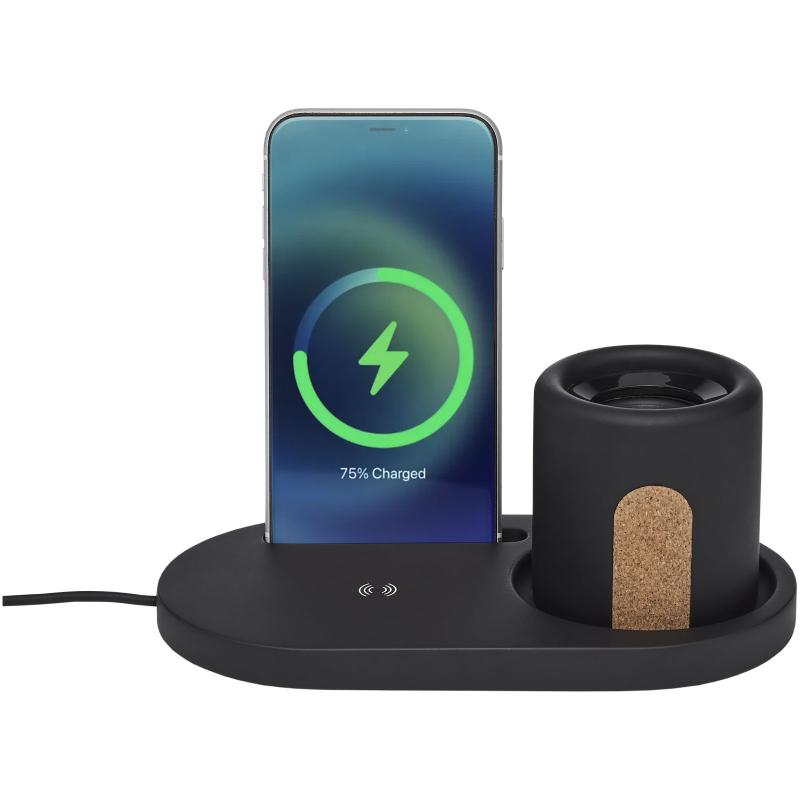 Klip 5W wireless charging desk organizer