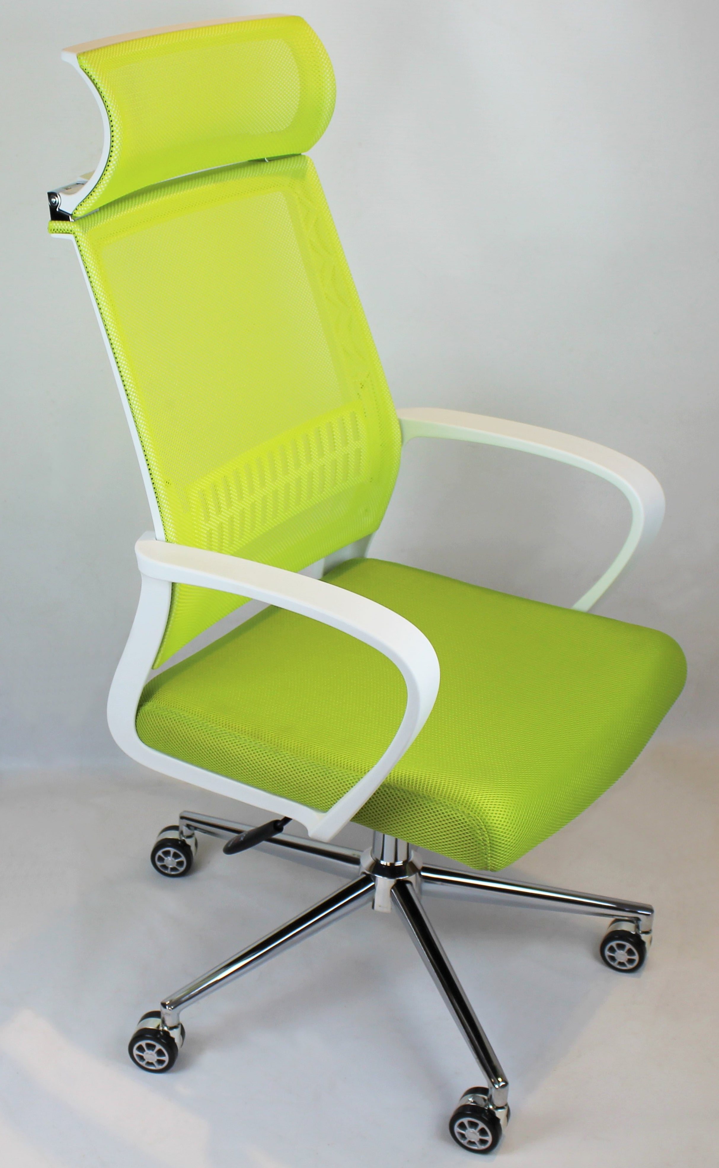 Modern Office Chair with Green Mesh - DH-086 North Yourkshire