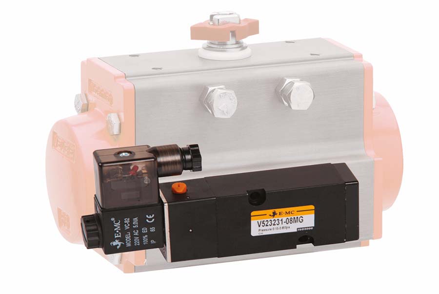 E.MC RV Series 5&#47;2, 5&#47;3 Standard Namur Valve &#45; Single Solenoid &#45; Body Only