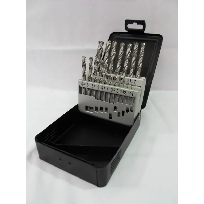 1 - 6mm HSS Jobber Drill Set 0.1mm inc Blue or TIN Coated