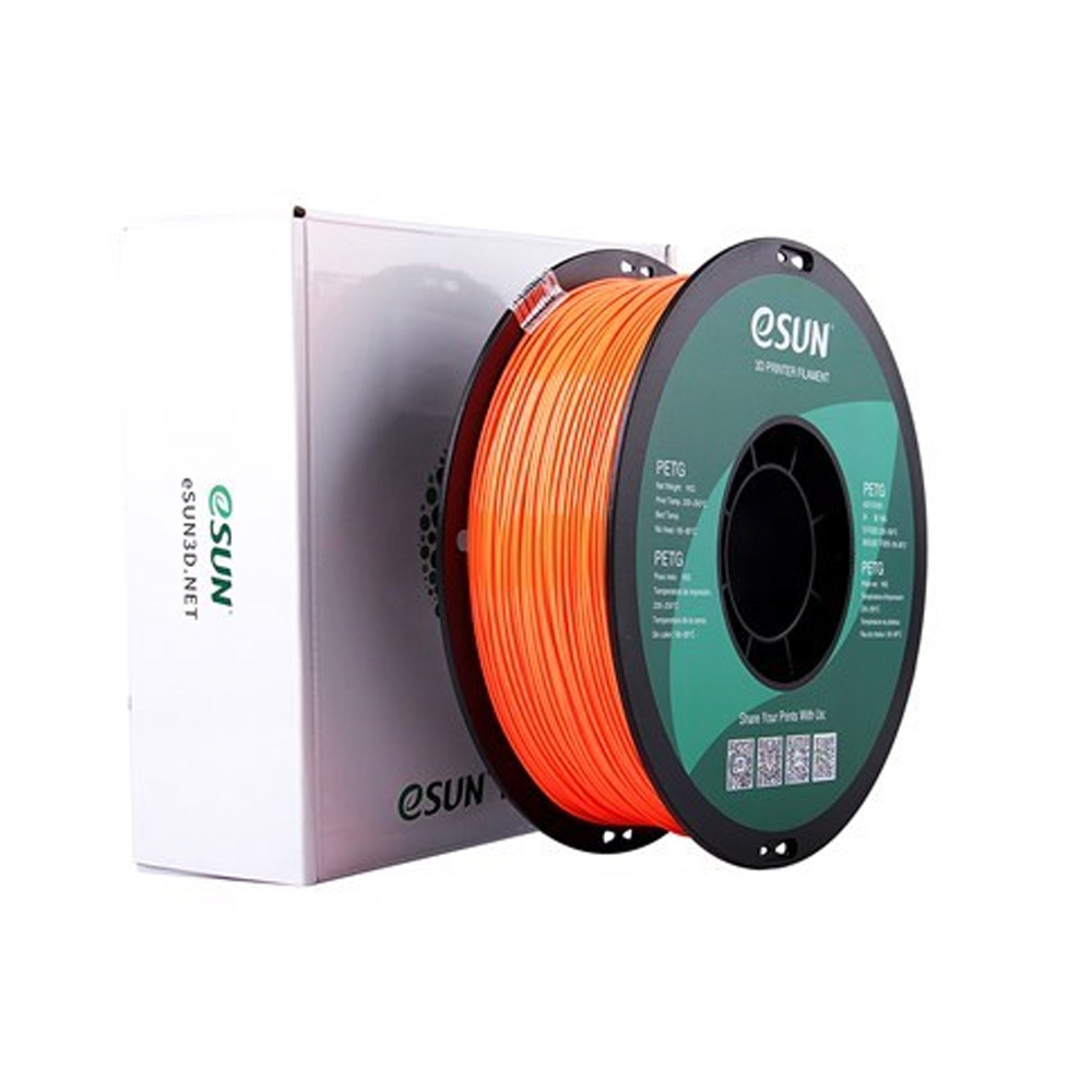 eSUN PETG Solid Orange 1.75mm 1Kg 3D Printing filament